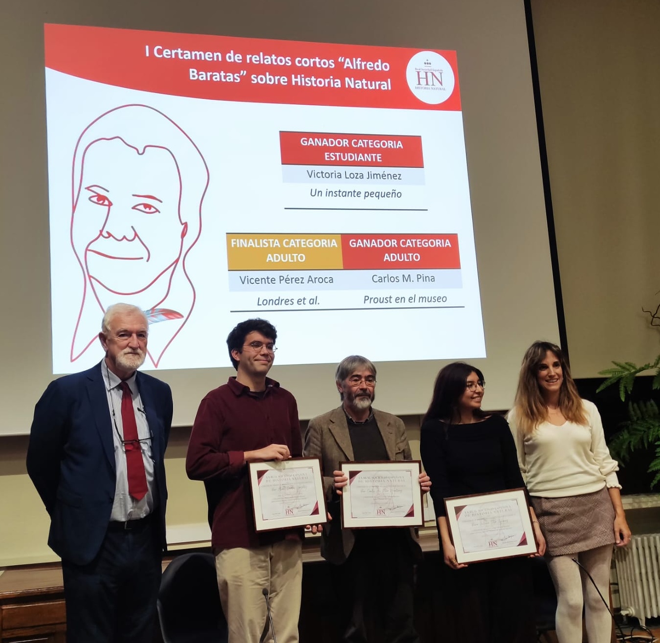 VII Conferencia Bolívar y Entrega de premios del I Certamen de Relatos Cortos Alfredo Baratas